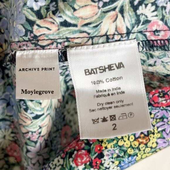 Batsheva x Laura Ashley Mini Prairie Dress 2 NEW - Picture 9 of 9